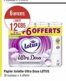 Papier toilette Lotus offre sur Casino Supermarchés
