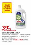 Lessive liquide Ariel offre à 39,9€ sur Rural Master