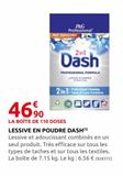 Lessive  en poudre Dash offre à 46,9€ sur Rural Master