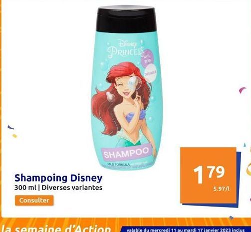 shampoing Disney