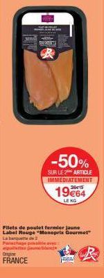 filets de poulet Label 5