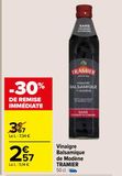 Vinaigre Balsamique de Modène TRAMIER offre à 2,57€ sur Carrefour Market
