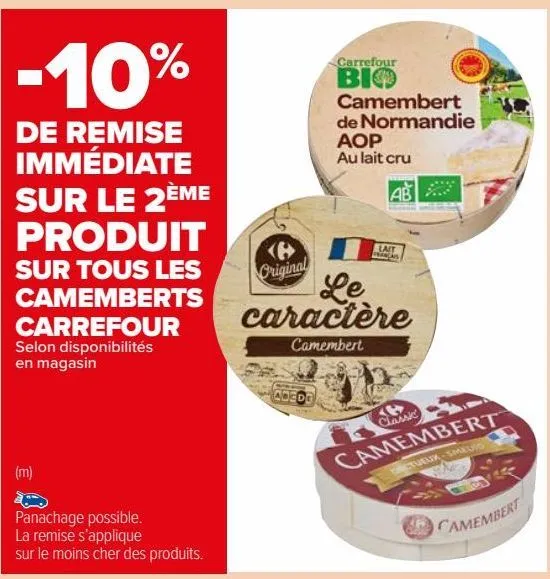  les camemberts carrefour