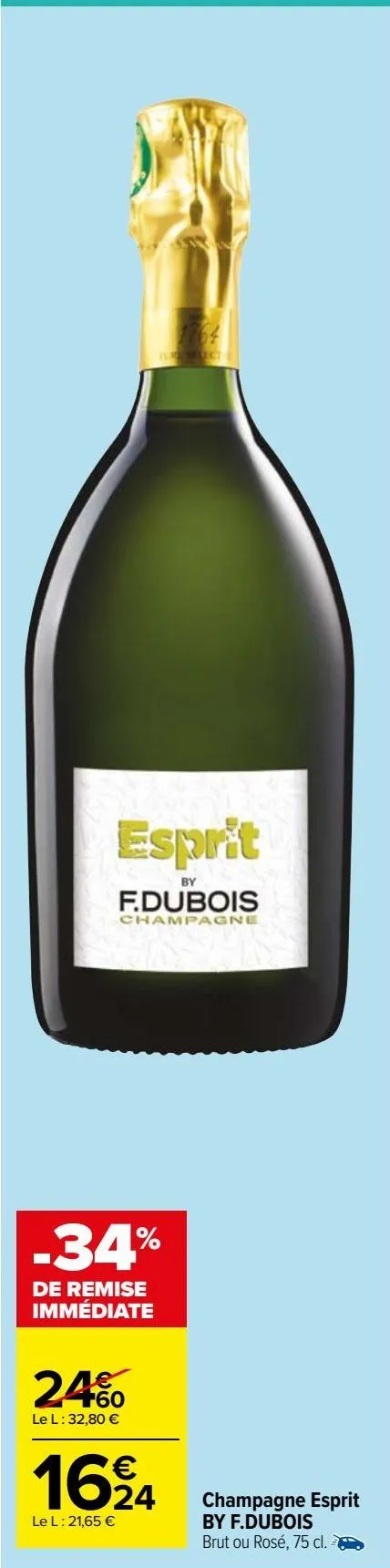 champagne esprit by f.dubois