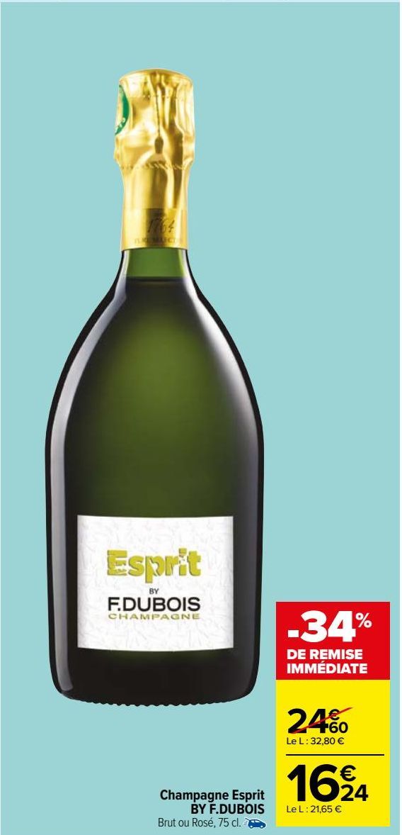 Champagne Esprit BY F.DUBOIS