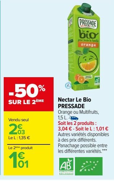 Nectar Le Bio PRESSADE