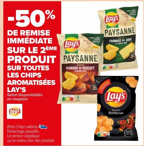 LES CHIPS AROMATISÉES LAY’S