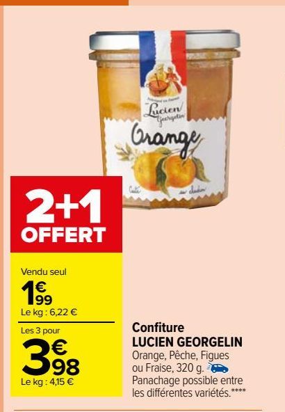 Confiture LUCIEN GEORGELIN