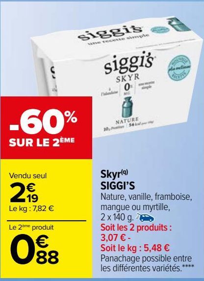 Skyr(q)  SIGGI’S