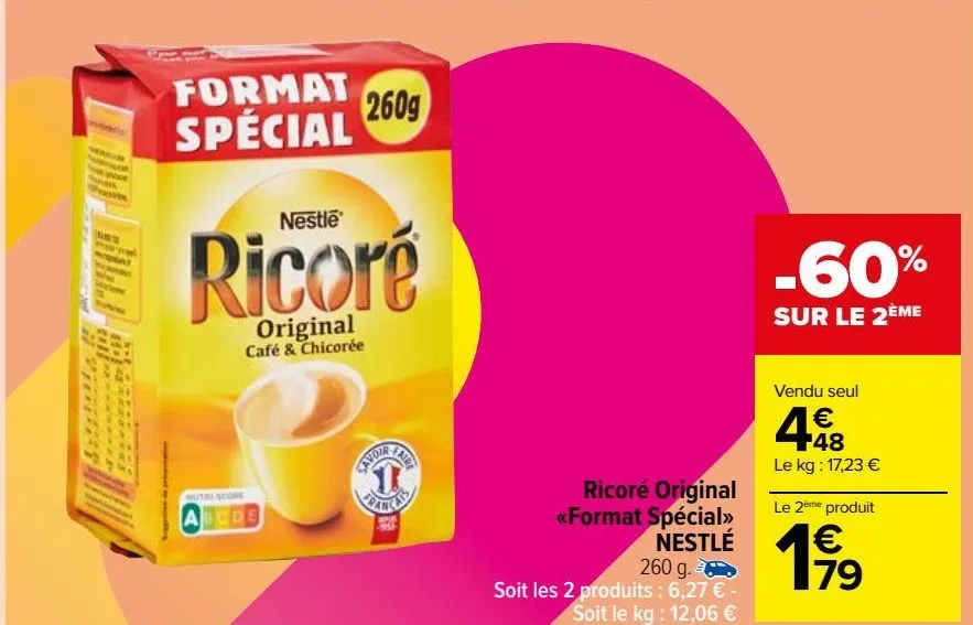 ricoré original  «format spécial»  nestlé