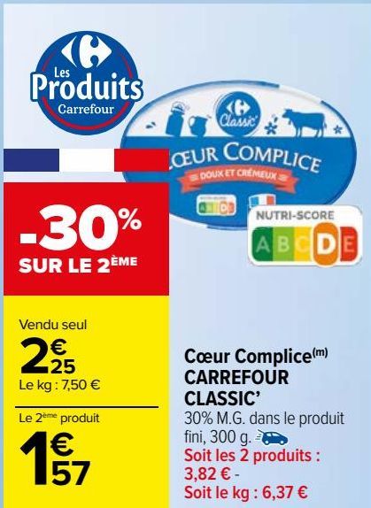 Cœur Complice(m)  CARREFOUR  CLASSIC’