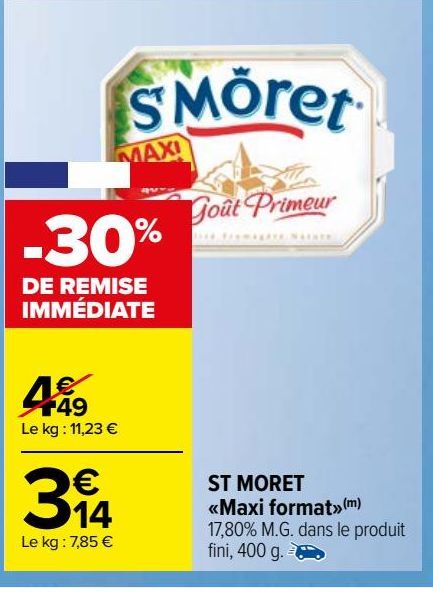 ST MORET  «Maxi format»(m