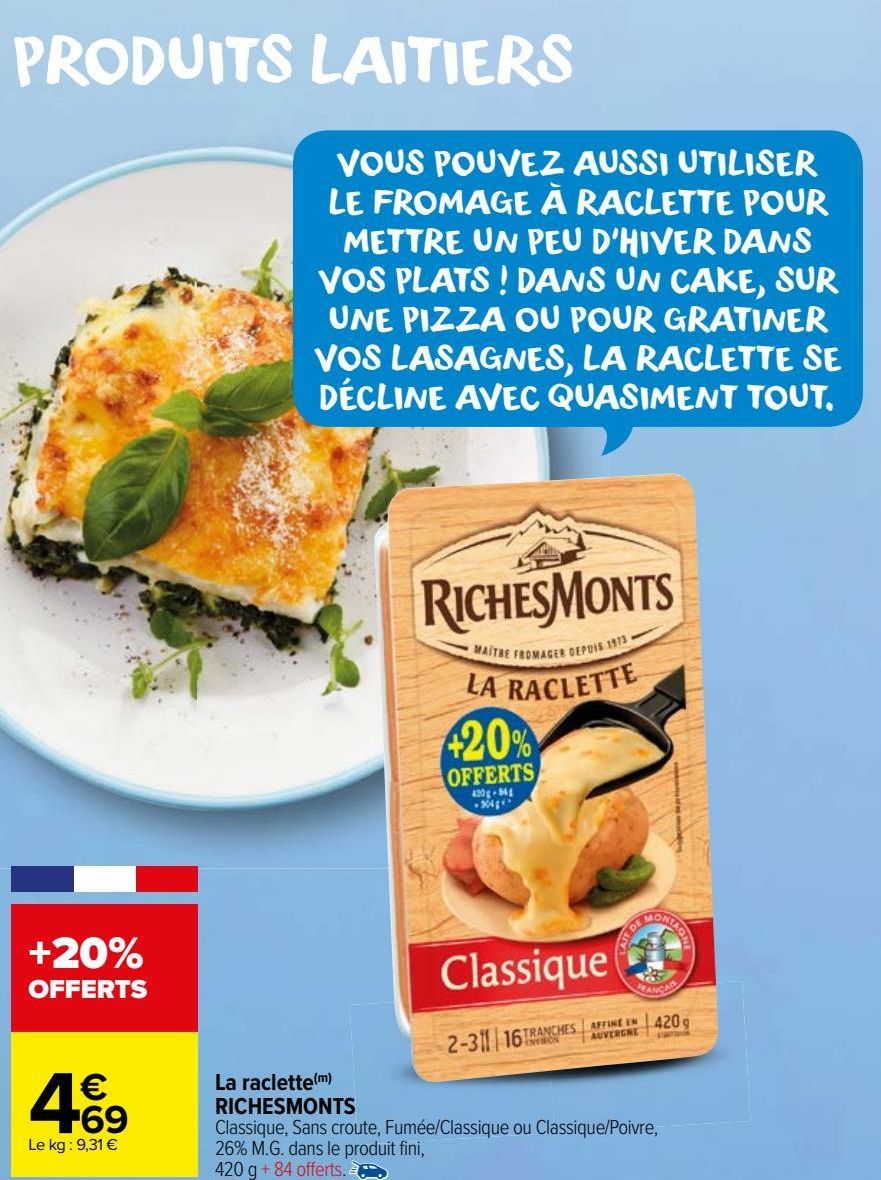 La raclette(m) RICHESMONTS