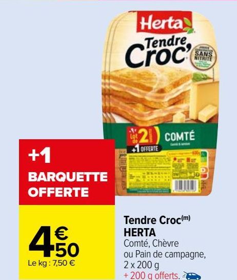  Tendre Croc(m)  HERTA