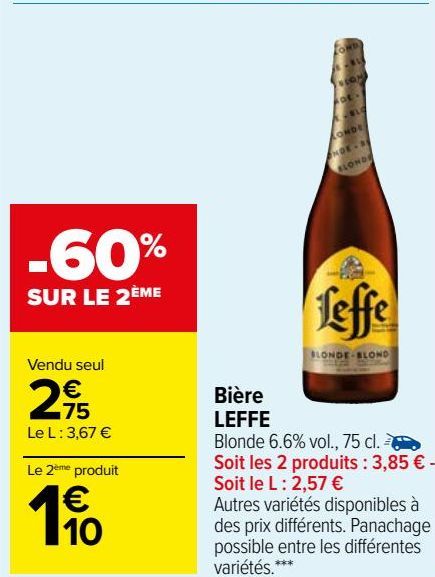 Bière LEFFE