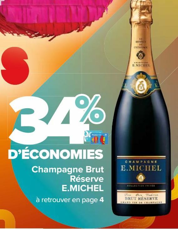 Champagne Brut Réserve E.MICHEL