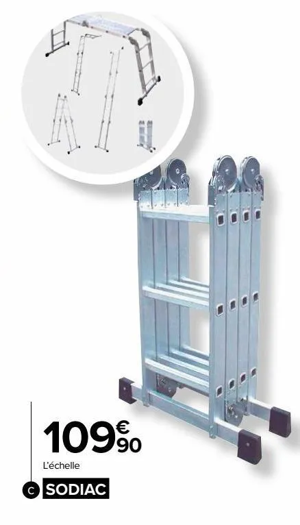 echelle articulée multipositions sodiac