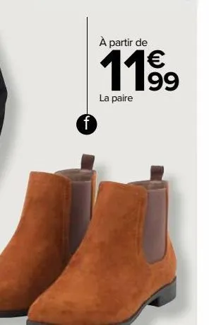 bottines fille à partir de 11.99