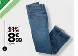Le jean offre à 8,99€ sur Carrefour