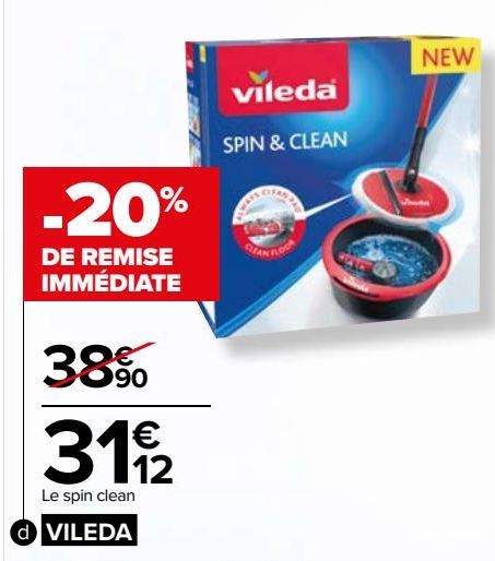 Spin & clean Vileda