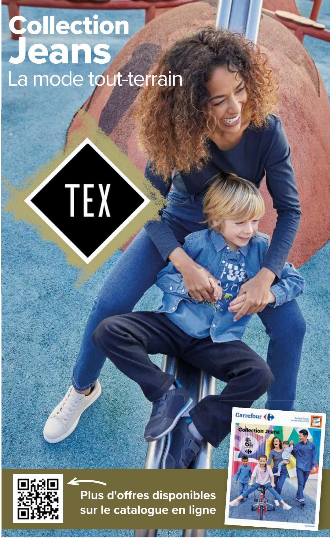 Collection Jeans La mode tout-terrain Tex