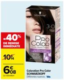  Coloration Pro Color SCHWARZKOPF offre à 6,08€ sur Carrefour