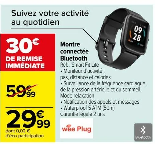 montre connectée bluetooth