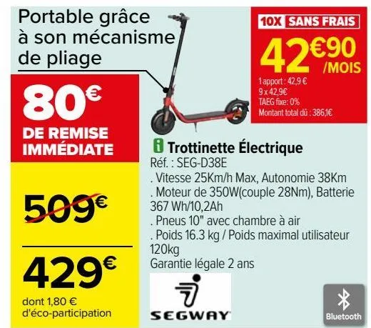 trottinette électrique