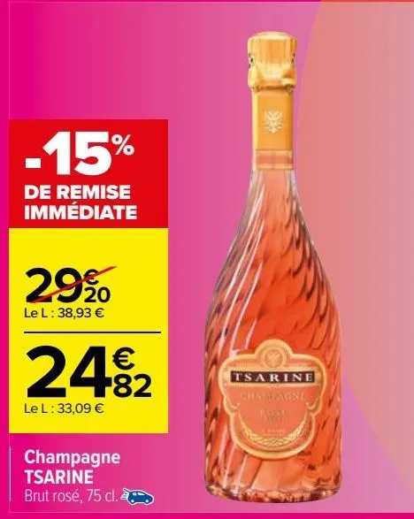 champagne tsarine