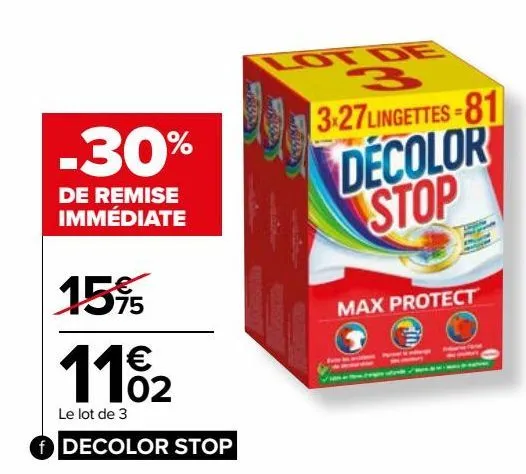 DÉCOLOR STOP : Comment bien utiliser les lingettes. 