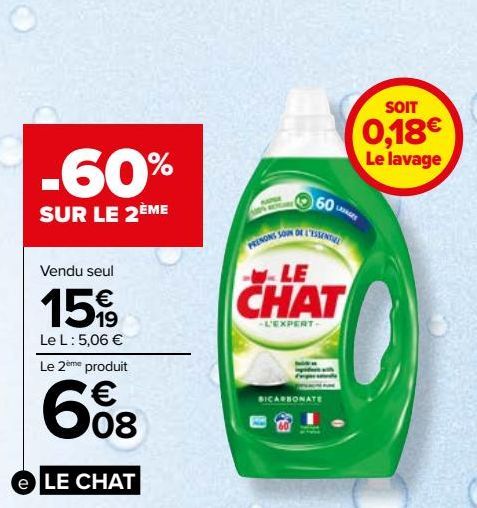 Lessive liquide LE CHAT