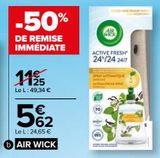 Spray Désodorisant Automatique AIR WICK offre à 5,62€ sur Carrefour