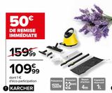 Nettoyeur vapeur Kärcher offre à 109,99€ sur Carrefour