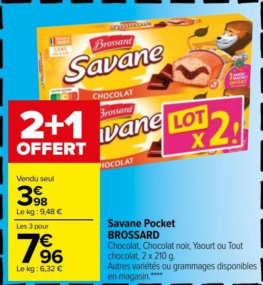 Savane Pocket BROSSARD 