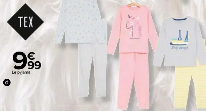 pyjama fille ou garçon 