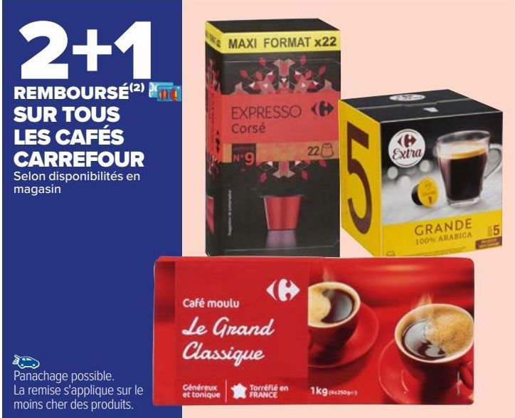 LES CAFÉS CARREFOUR 