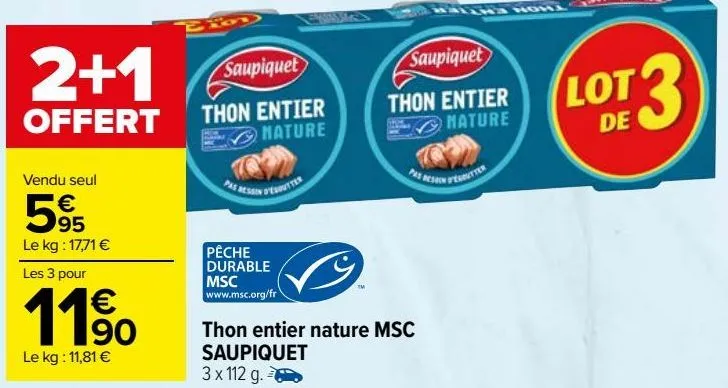 thon entier nature msc saupiquet 