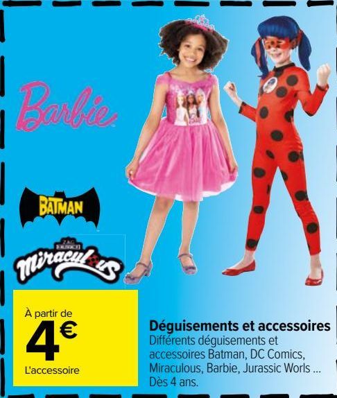 Déguisements et accessoires 