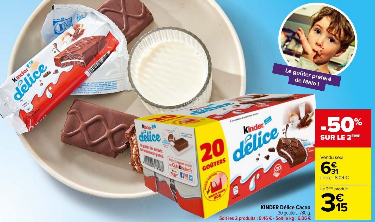 KINDER Délice Cacao 