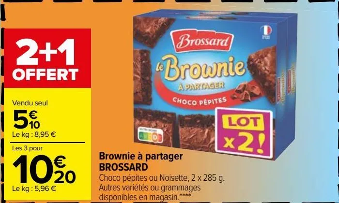 brownie a partager brossard 