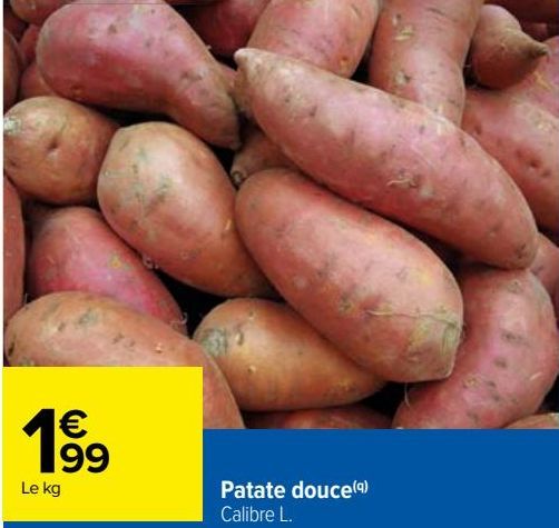 Patate douce 