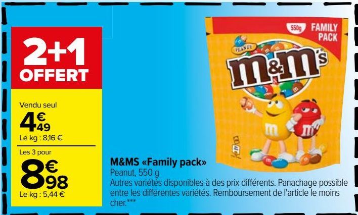 M&MS Family pack 