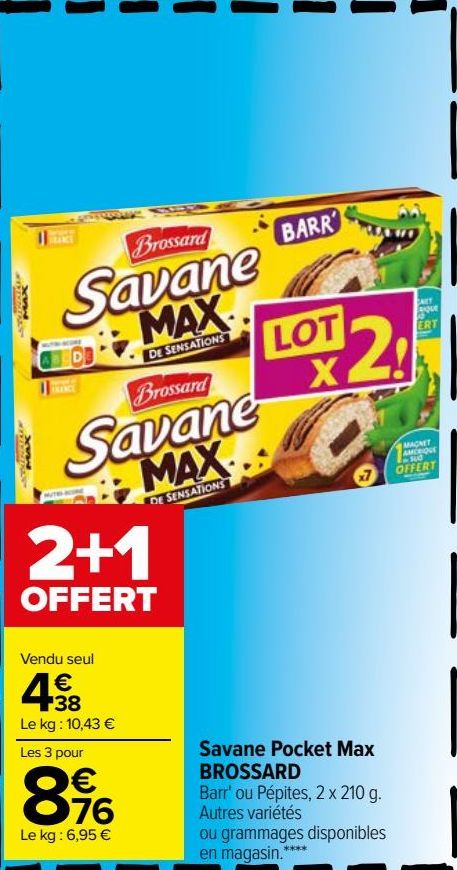 Savane Pocket Max BROSSARD