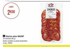 chorizo 