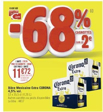 bière mexicaine Corona