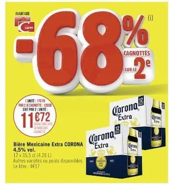 bière mexicaine corona