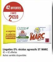 lingettes St marc