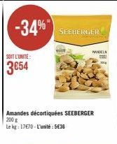 amandes Seeberger