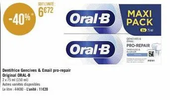 dentifrice oral-b