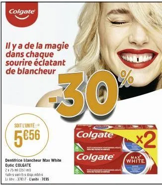 dentifrice colgate